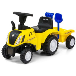 MILLY MALLY Jeździk New Holland T7 Traktor Żółty