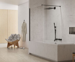 NEW TRENDY EXK-1926 Parawan wannowy NEW MODUS BLACK