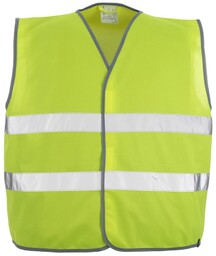 KAMIZELKA OSTRZEGAWCZA MASCOT SAFE CLASSIC WEYBURN 50187-874; ŻÓŁTY