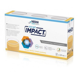 Impact Oral smak waniliowy płyn, 3 x 237