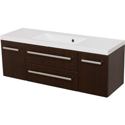 Szafka z umywalką 120/39C Clever seria Fokus Wenge