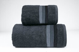 Greno Ręcznik bawełniany Ombre Popielaty