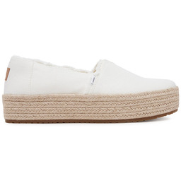 Espadryle Toms Valencia 10019795 Biały
