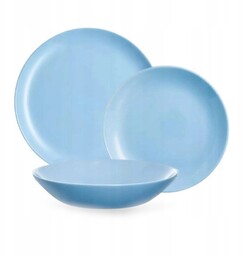 Talerze Serwis Luminarc Diwali Blue 18 El