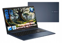 Niebieski laptop Asus VivoBook i3-1215U 40GB 1TB Ssd