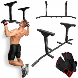 Drążek do podciągania ćwiczeń sufitowy 6 uchwytów uchwyt