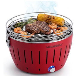 LOTUSGRILL Grill ogrodowy węglowy Mini G-RO-280 Okrągły, bezdymny,