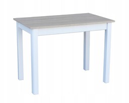 Stół Kuchenny Stolik 80x60 Drewno+płyta Dąb Sonoma