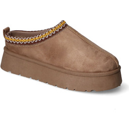 Śniegowce Klapki damskie MD9769-7 Khaki