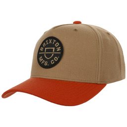 Czapka Snapback Crest X MP by Brixton, czerwony,