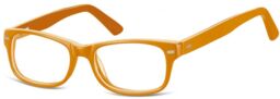 Sunoptic Okulary dziecięce zerówki Nerdy AK49A pomarańczowe