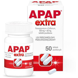 APAP Extra, 50 tabletek powlekanych
