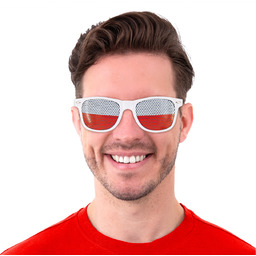 Okulary Kibica - Polska - 1 szt.