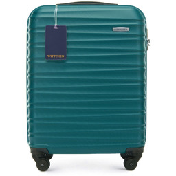 Mała walizka z ABS - u i identyfikator