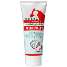 Maść końska chłodząco-rozgrzewająca, Dr. Jacoby''s Pferdesalbe, 200 ml
