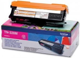 Brother TN-328M toner czerwony, extra zwiększona pojemność, oryginalny