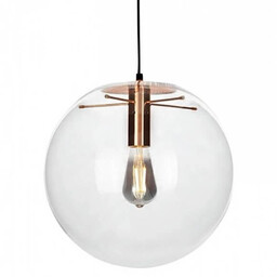 Szklana lampa wisząca Sandra XCP7538-20.copper King Home metal