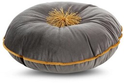 EUROFIRANY Poduszka Velvet 40 cm Popielaty