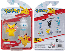 Pokemon Figurki Świąteczne (Pikachu + Vanillite)