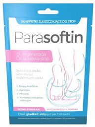PARASOFTIN Wegańskie skarpetki złuszczające do stóp