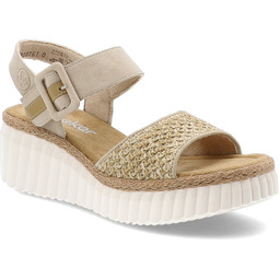 RIEKER Sandały - 69176-62 Beige