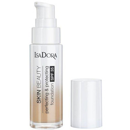 Isadora, Skin Beauty Perfecting & Protecting Foundation, ochrono-udoskonalający