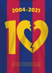 Messi - plakat Wymiar do wyboru: 20x30 cm