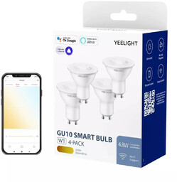 Inteligentna żarówka Yeelight W1 GU10 (ściemnialna) 4szt