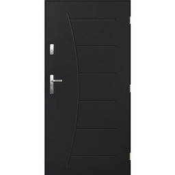 Drzwi zewnętrzne Verde antracyt 80 prawe