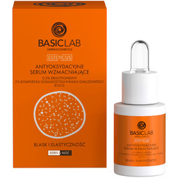 BASICLAB Esteticus Antyoksydacyjne serum wzmacniające z 0,5% ergotioneiny,