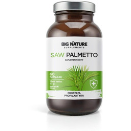 BIG NATURE Saw Palmetto suplement diety 60 kapsułek