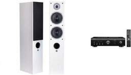 DENON PMA-600NE + WILSON RAPTOR 7 białe
