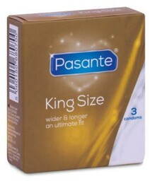King size XL condoms 3 pcs