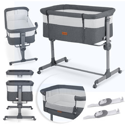 Łóżeczko dziecięce składane turystyczne niemowlęce dostawne Nukido 0-5m