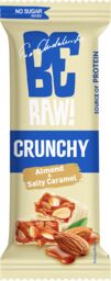BeRAW Crunchy Almond & Salty Carmel, baton, migdały