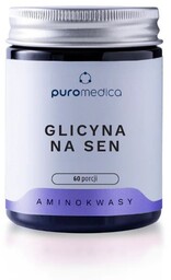 Glicyna na sen, suplement diety, L-glicyna w proszku