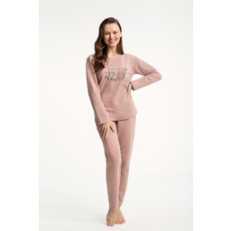 Luna Dres damski 312 różowy pudrowy XL