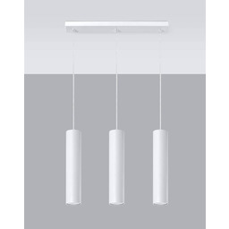 Sollux Lighting Lampa wisząca LAGOS 3 SL.0325 biała