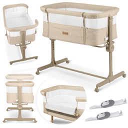 Łóżeczko dziecięce składane turystyczne niemowlęce dostawne Nukido 0-5m