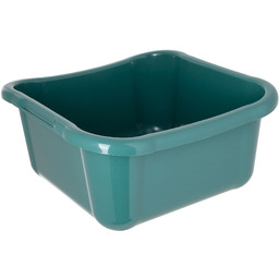 Miska kwadratowa do łazienki Kollo 8L zielony