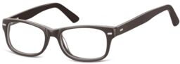 Sunoptic Okulary dziecięce zerówki Nerdy AK49F szare