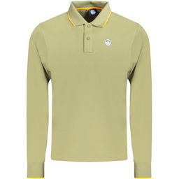 NORTH SAILS POLO Z DŁUGIM RĘKAWEM MĘSKIE ZIELONE