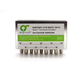Sumator RTV-SAT X4 Digitsat DQTC-104 O, zewnętrzny
