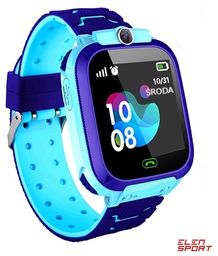 Zegarek smartwatch dla dzieci lokalizator GPS Q12 niebieski