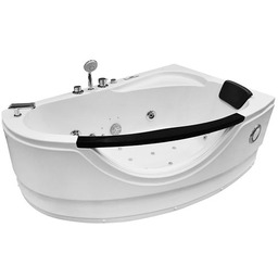 Wanna z hydromasażem narożna 169x90 cm prawa MO-0024