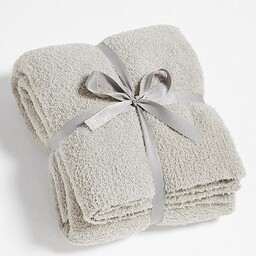 CYMULA Dzianinowy koc na kanapę, super miękki, lekki,