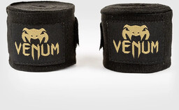 Venum Bandaże Bokserskie Owijki 2.5m Black-Gold