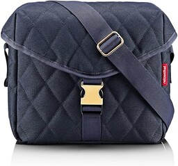reisenthel saddle bag M rhombus midnight gold -