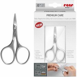 Nożyczki do paznokci niemowląt INOX bez niklu REER
