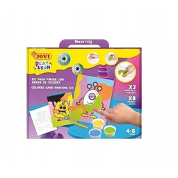 Malowanie Piaskiem Stwory Kreatywny Dla Dzieci Piaskowe Obrazki